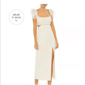 Taliah Midi gown from Bloomingdales worn once no stains NOT altered